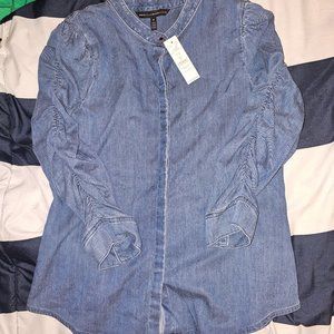Denim long sleeve shirt